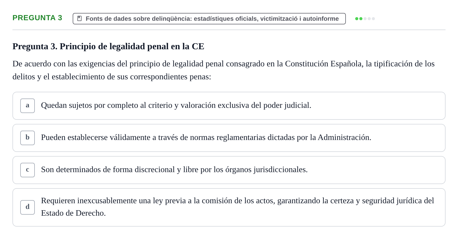 Enunciado: Pregunta 3