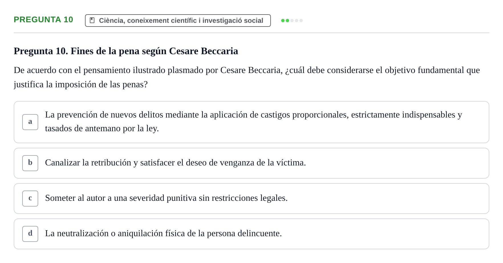 Enunciado: Pregunta 10