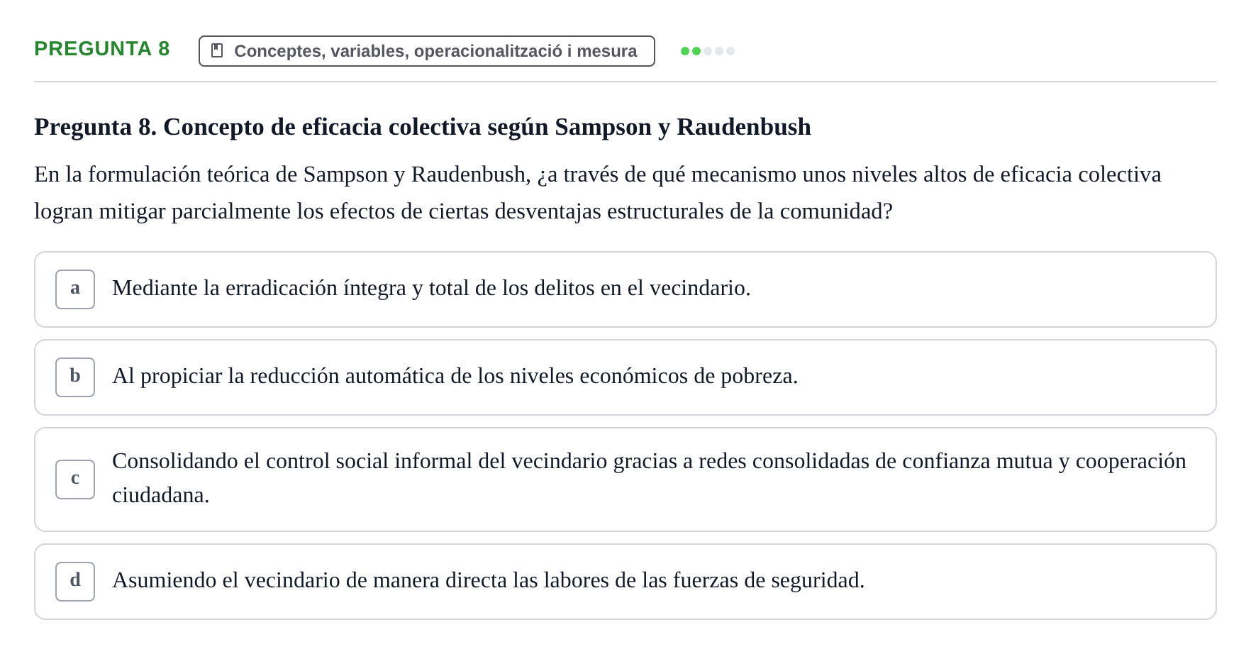 Enunciado: Pregunta 8