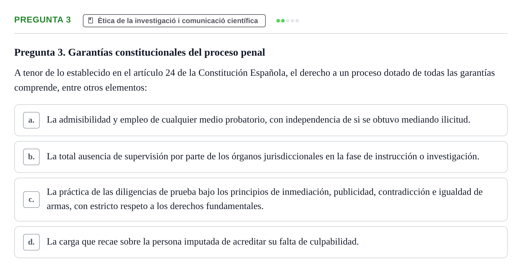 Enunciado: Pregunta 3