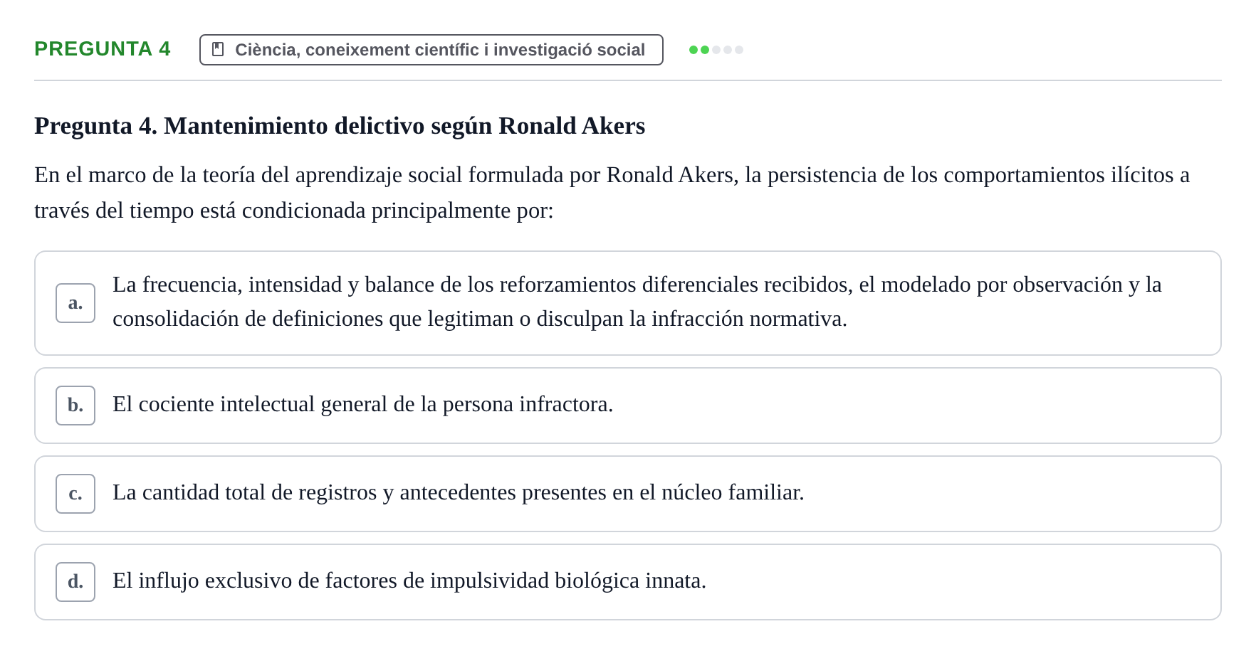 Enunciado: Pregunta 4