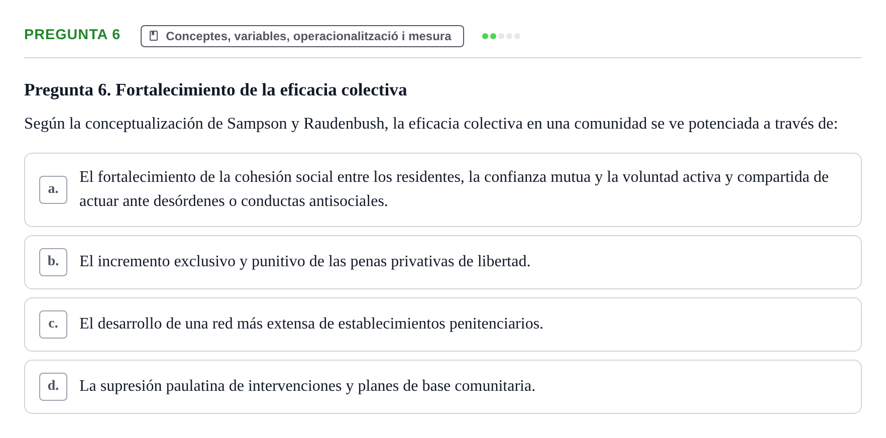 Enunciado: Pregunta 6