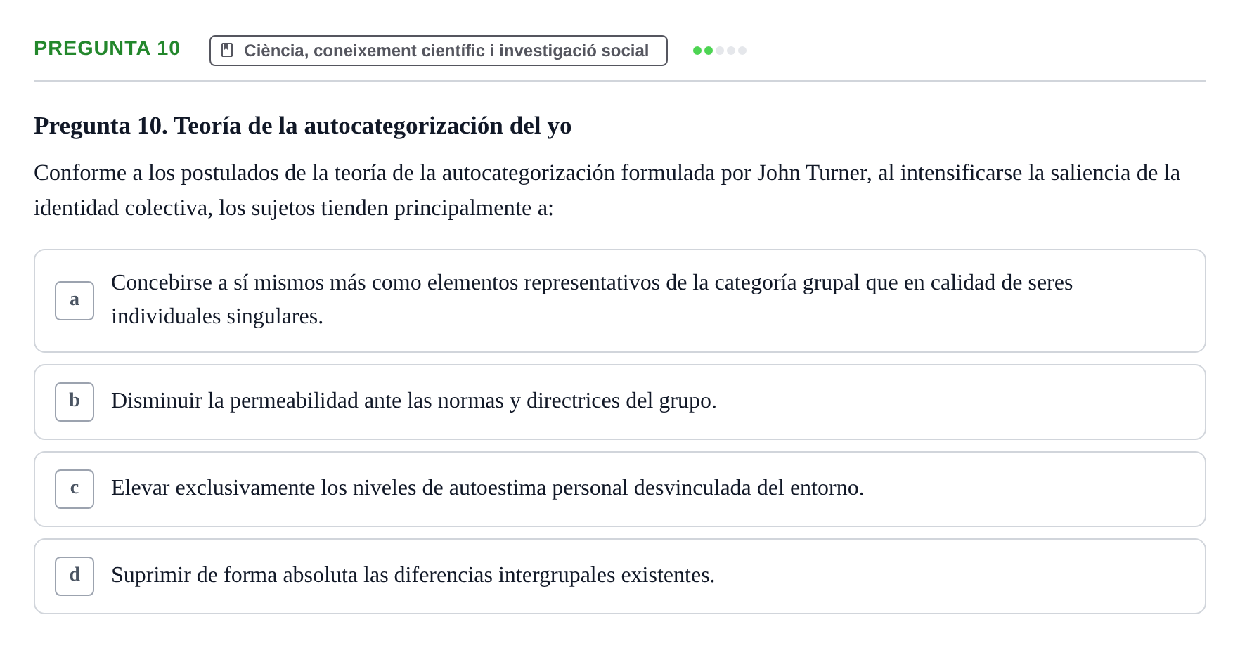 Enunciado: Pregunta 10