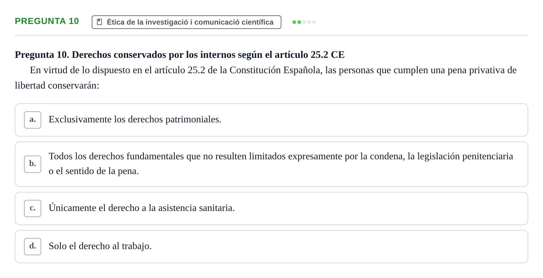 Enunciado: Pregunta 10