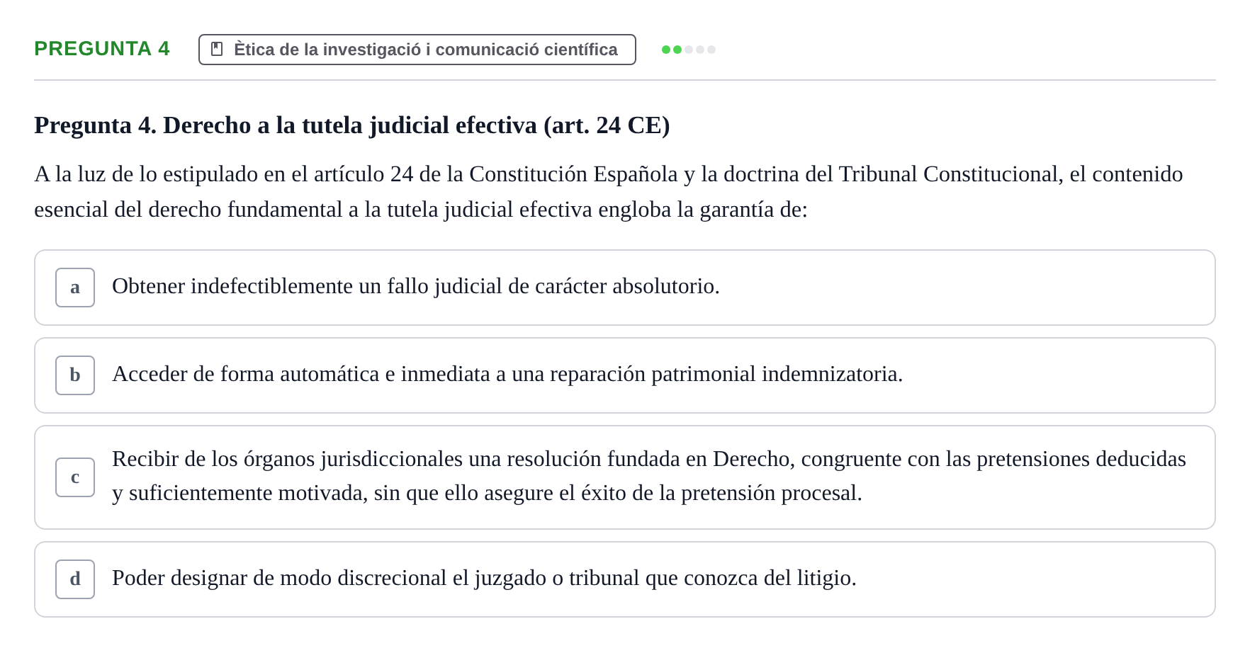 Enunciado: Pregunta 4