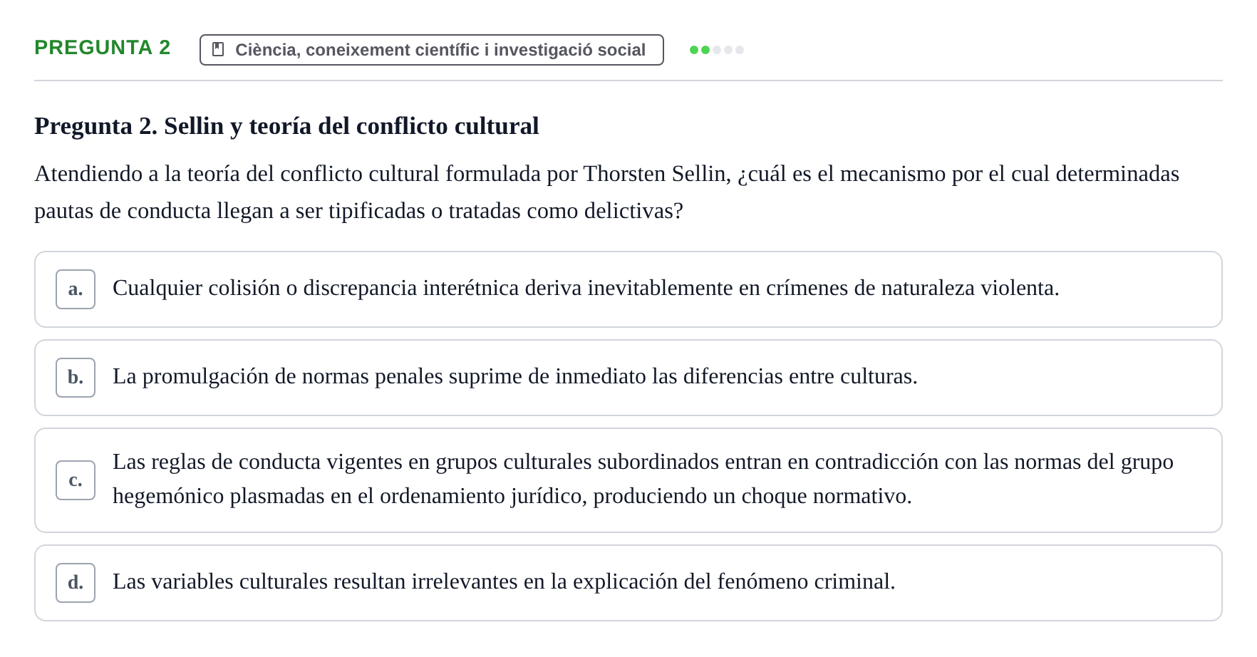 Enunciado: Pregunta 2