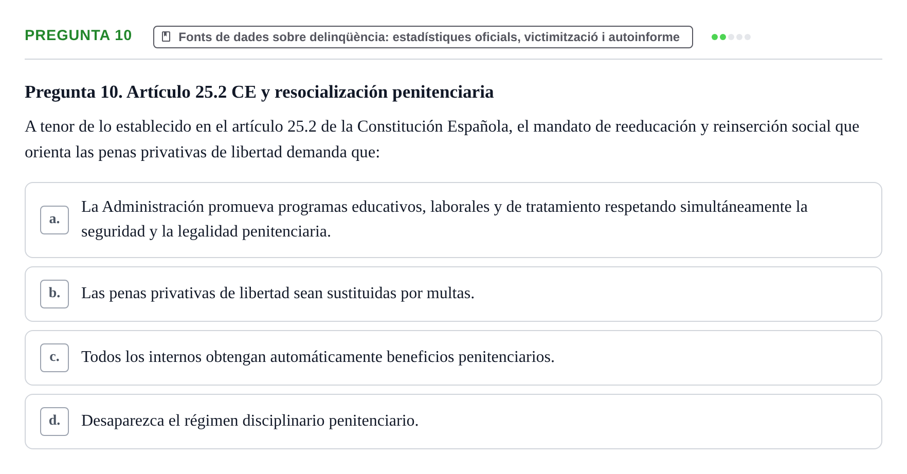 Enunciado: Pregunta 10