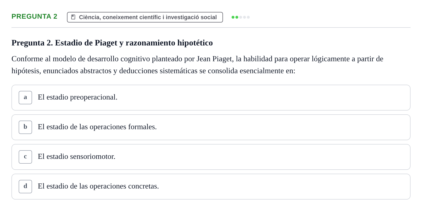 Enunciado: Pregunta 2