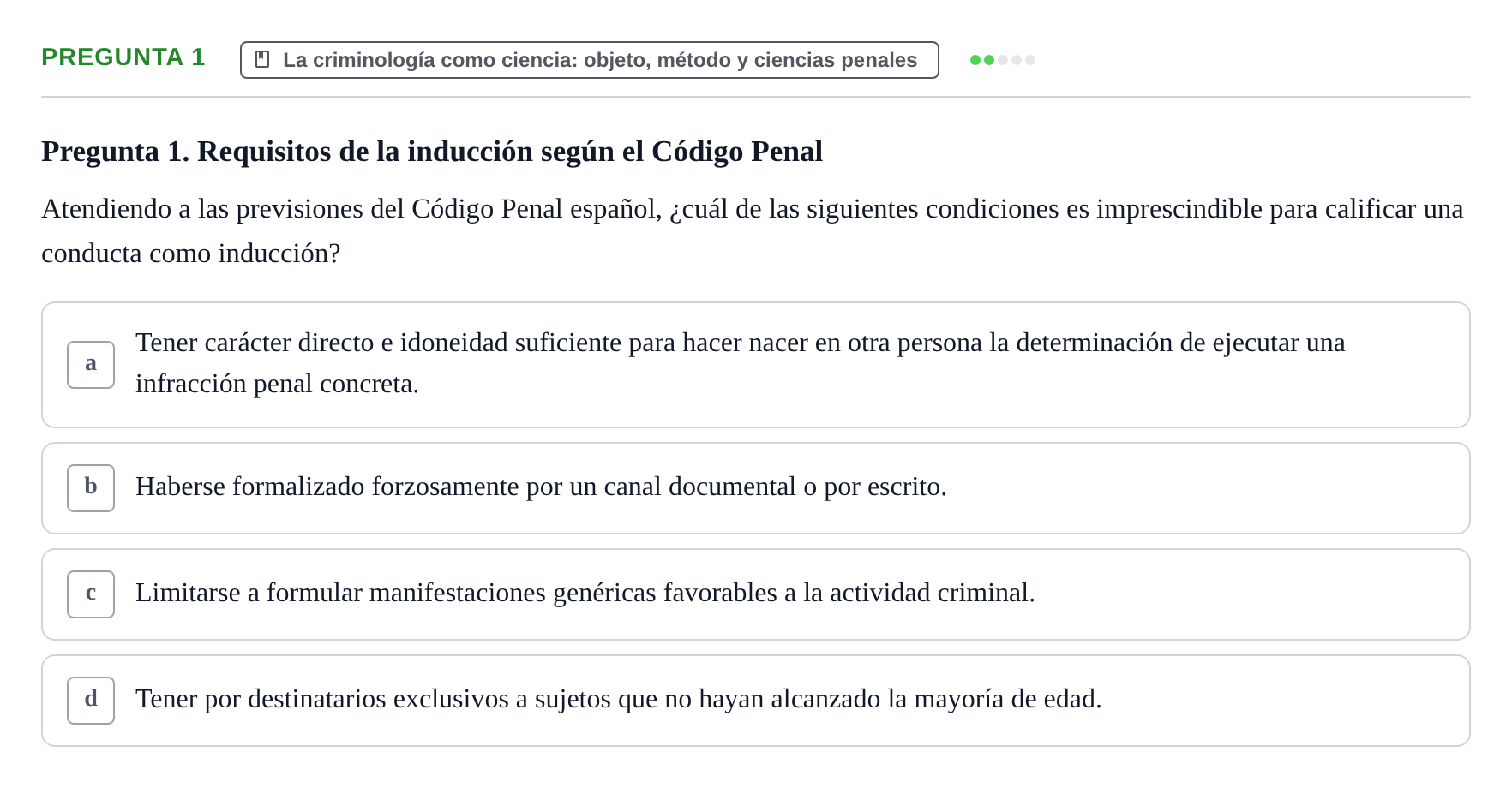 Enunciado: Pregunta 1