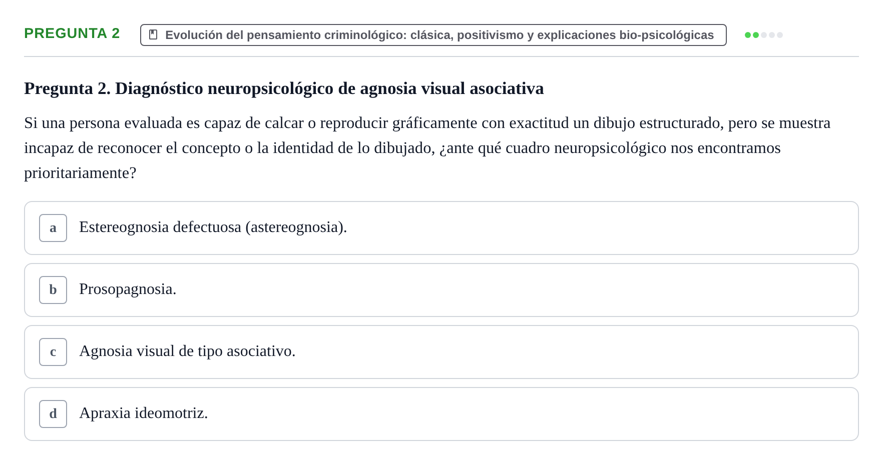 Enunciado: Pregunta 2