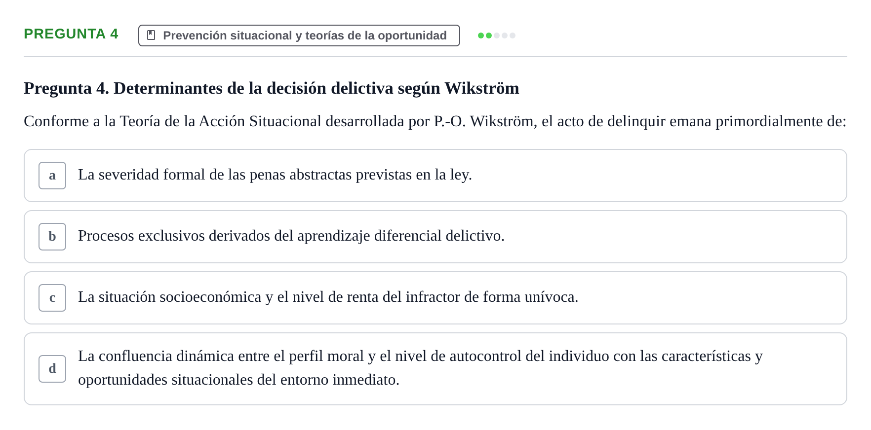Enunciado: Pregunta 4