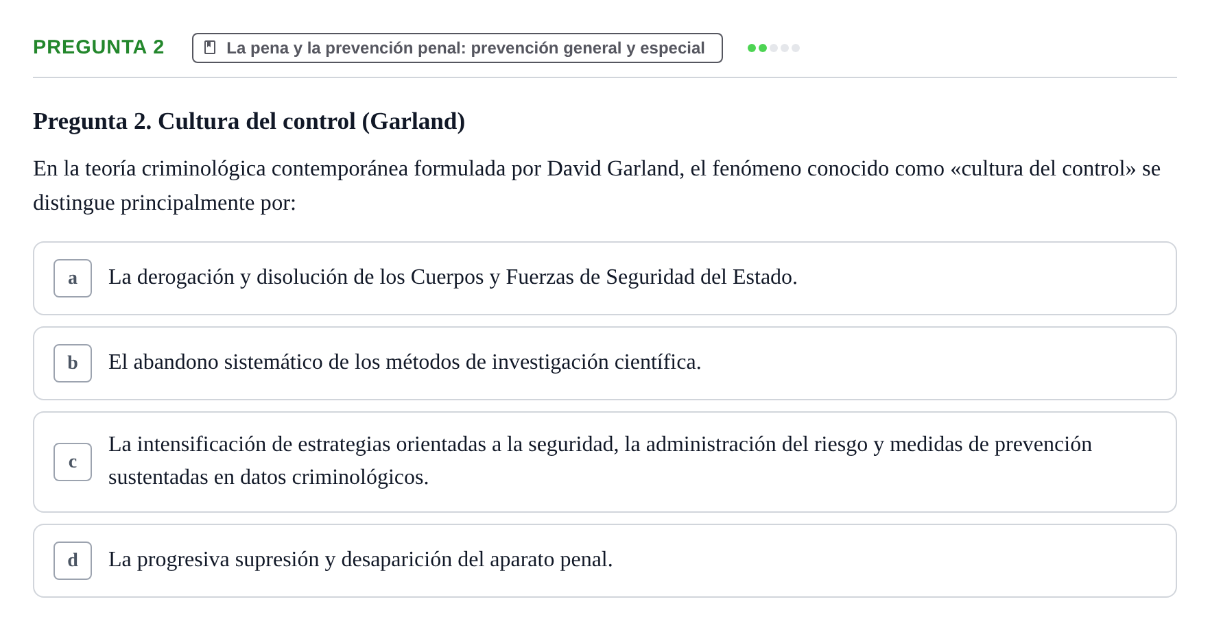 Enunciado: Pregunta 2