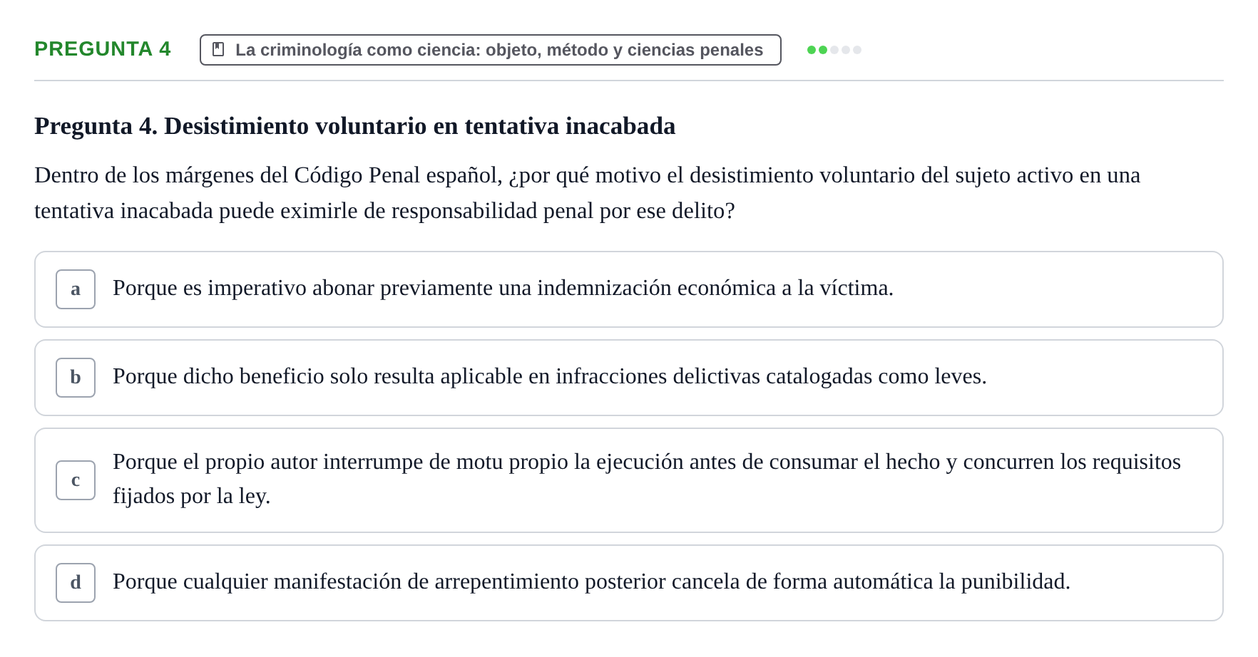 Enunciado: Pregunta 4