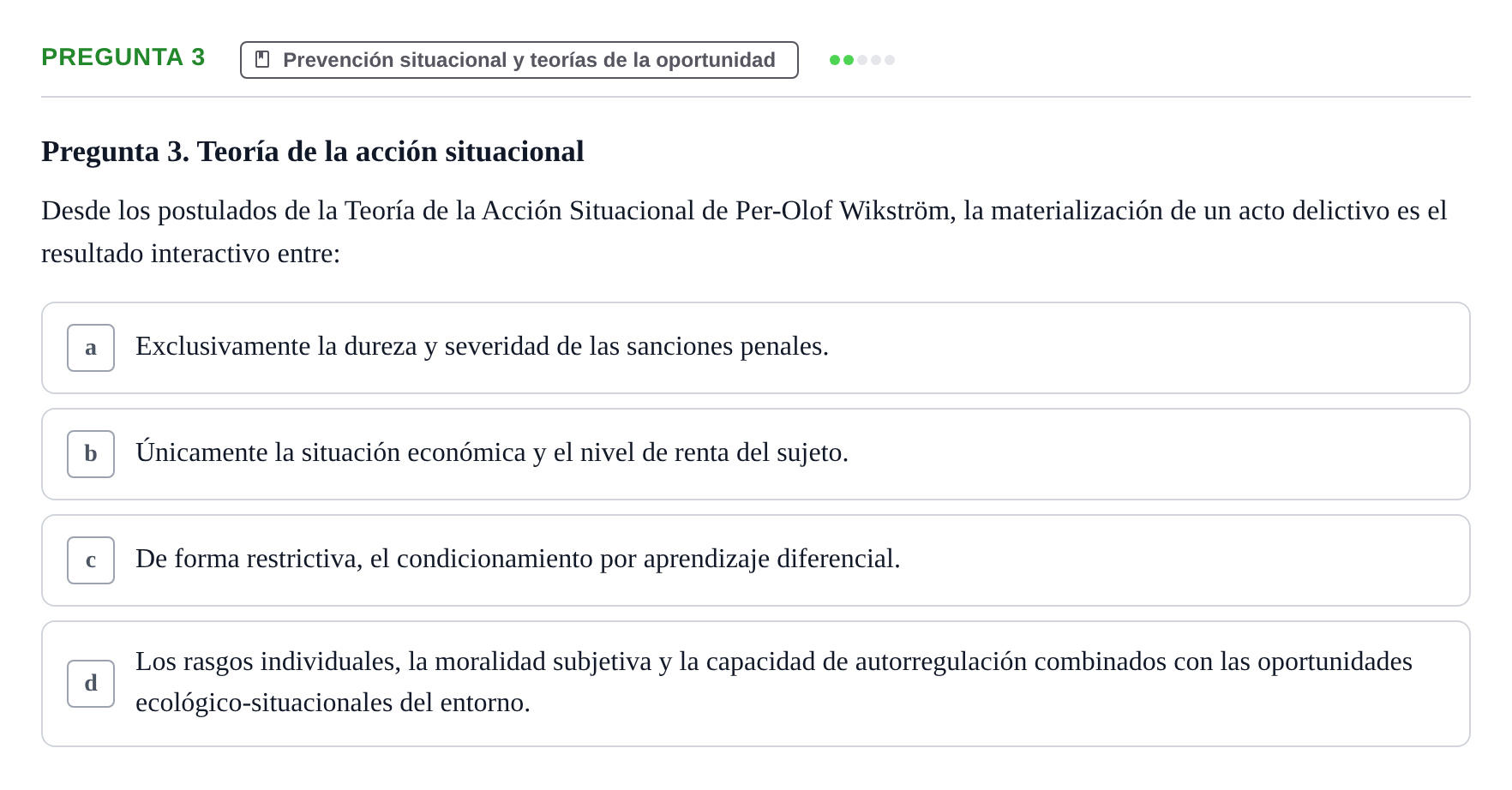 Enunciado: Pregunta 3