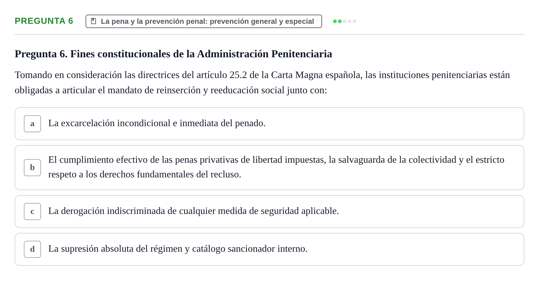 Enunciado: Pregunta 6