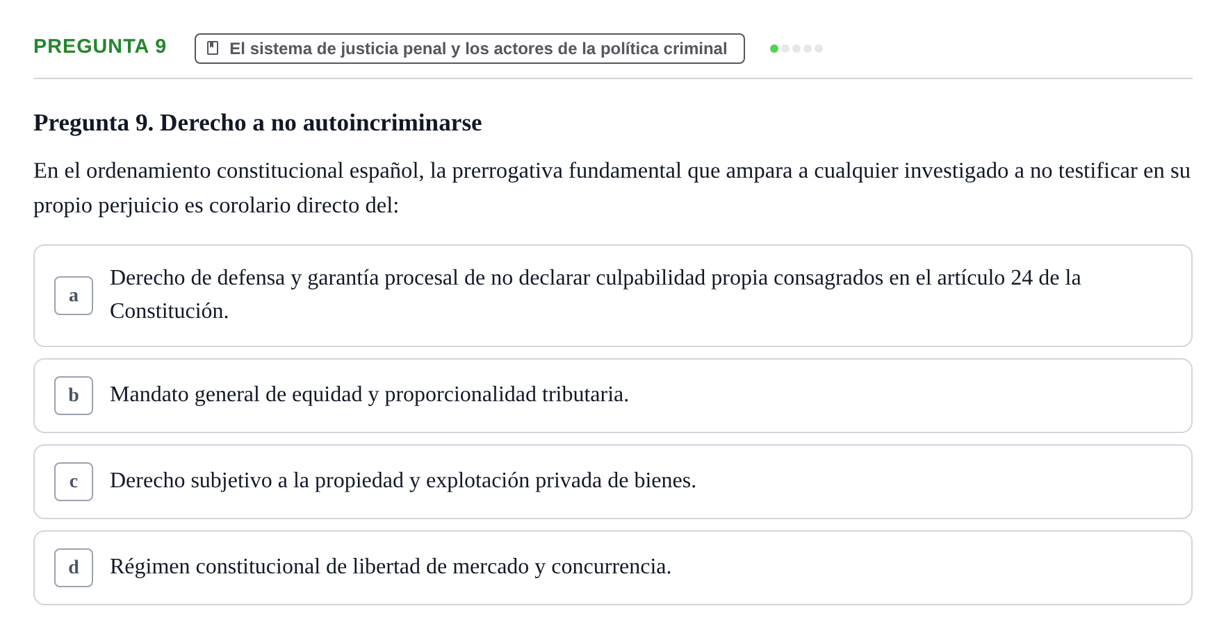 Enunciado: Pregunta 9