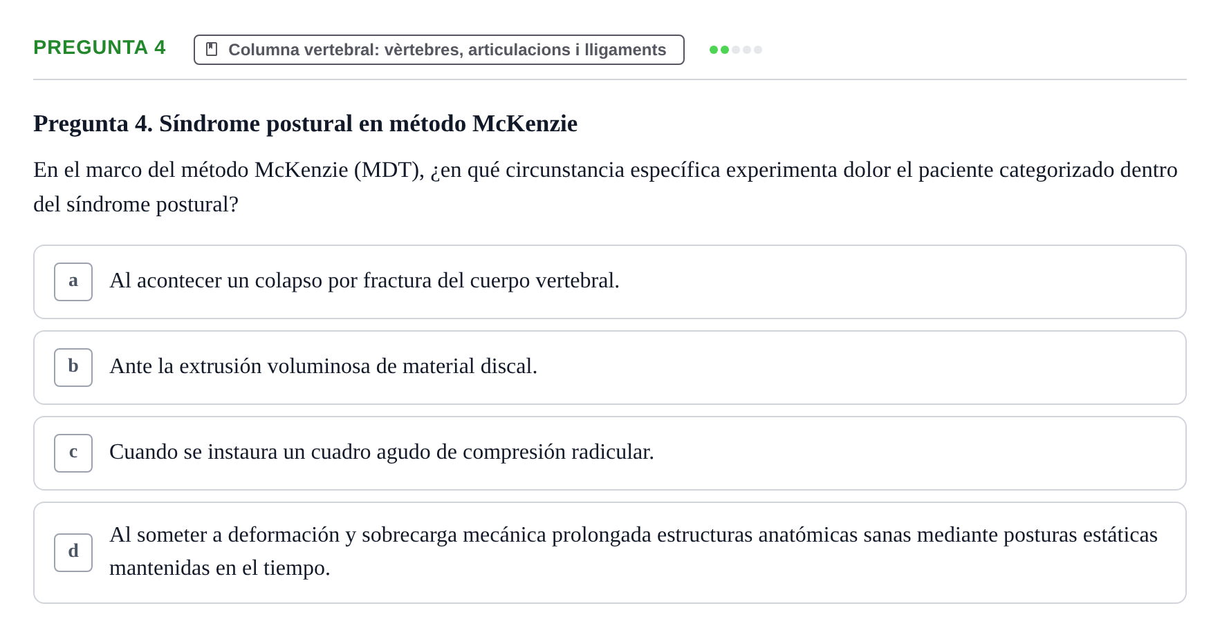 Enunciado: Pregunta 4