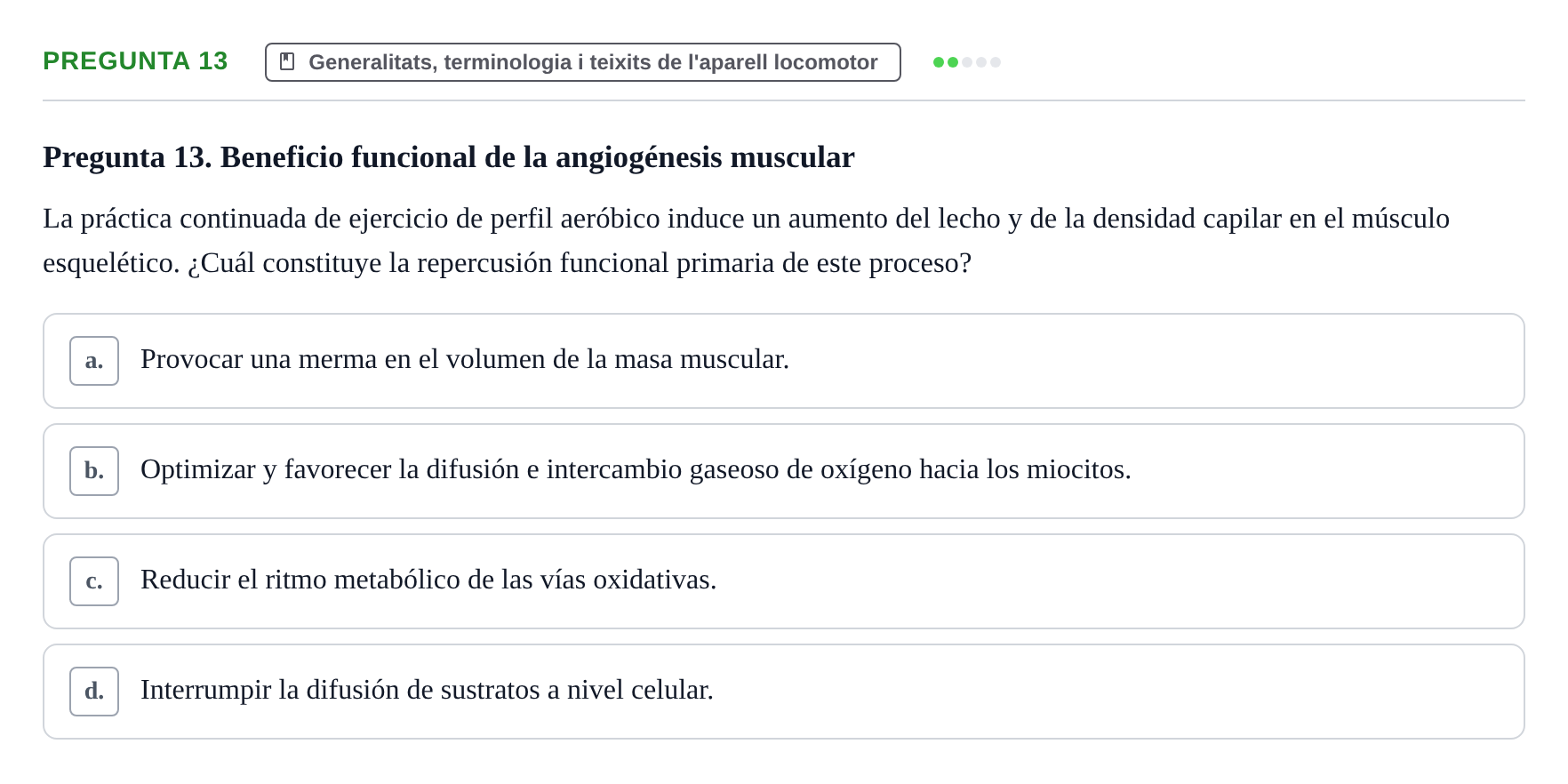 Enunciado: Pregunta 13