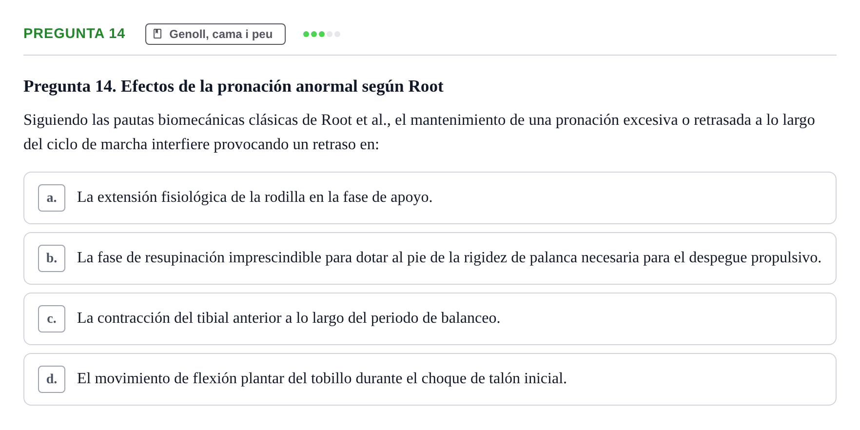 Enunciado: Pregunta 14