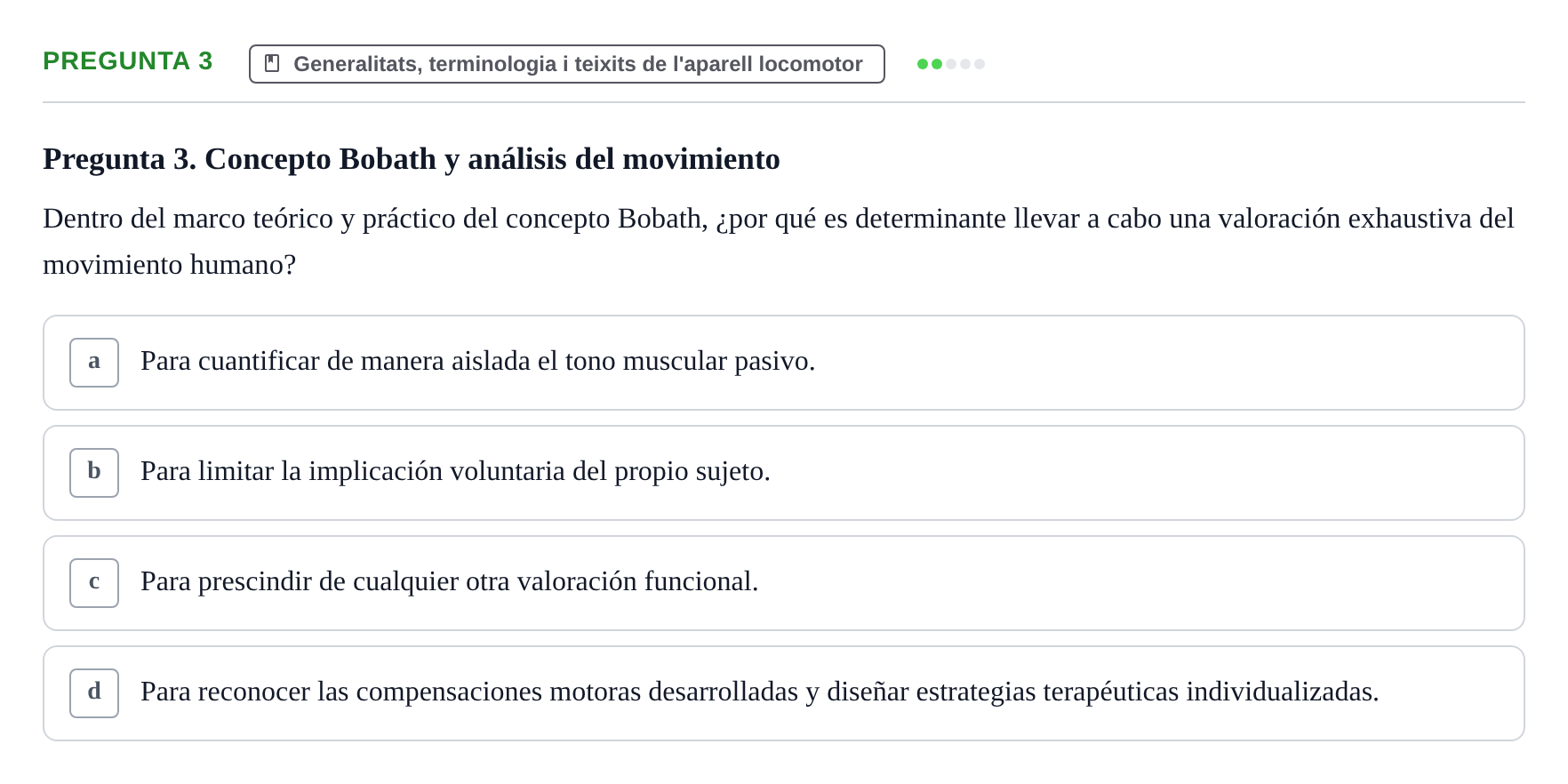 Enunciado: Pregunta 3
