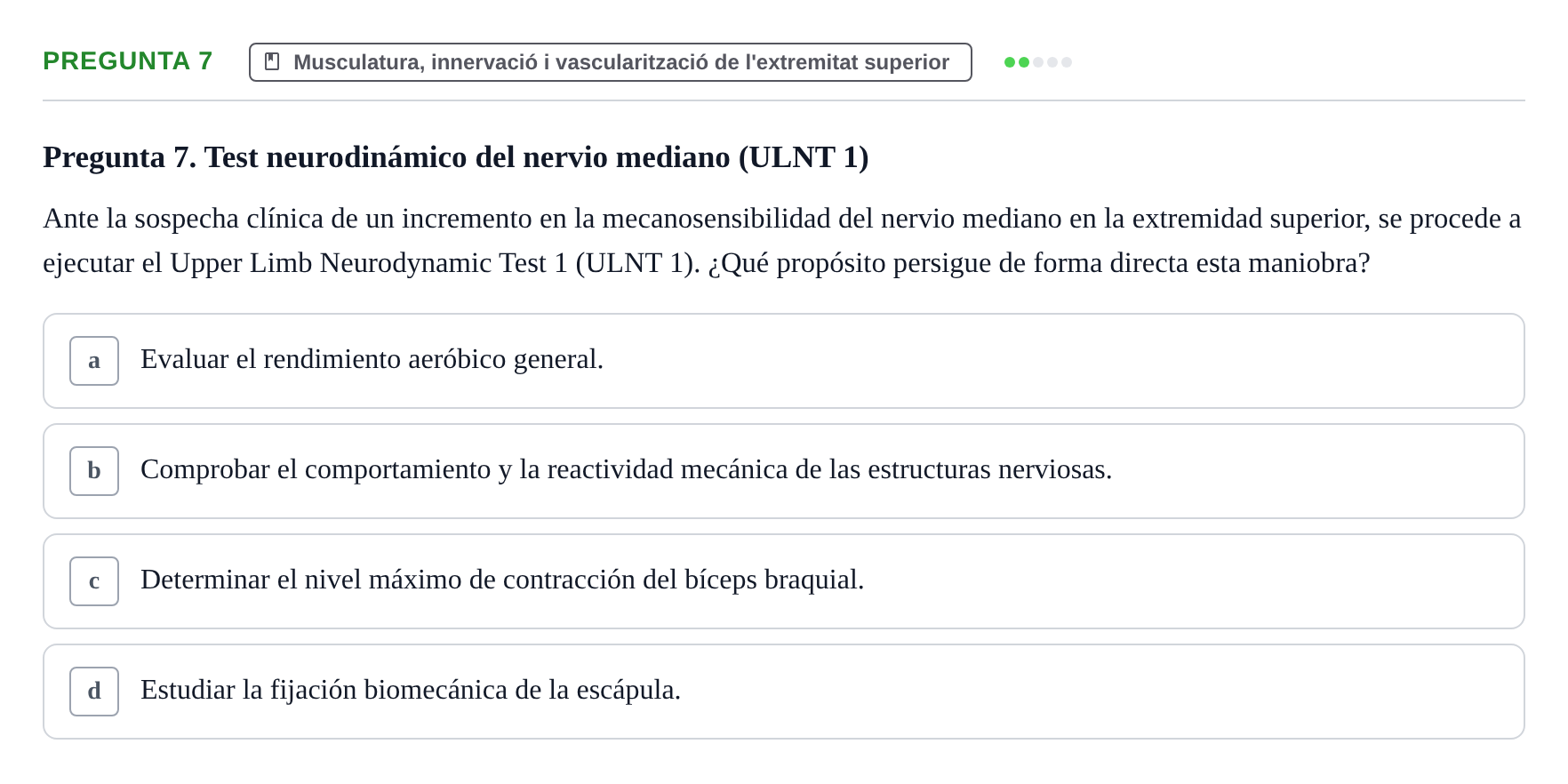Enunciado: Pregunta 7