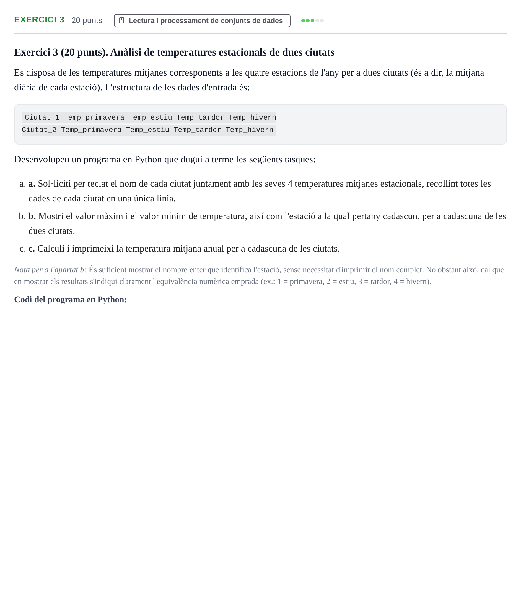 Enunciado: Exercici 3 · Recursos Informáticos UB Exemples 2020