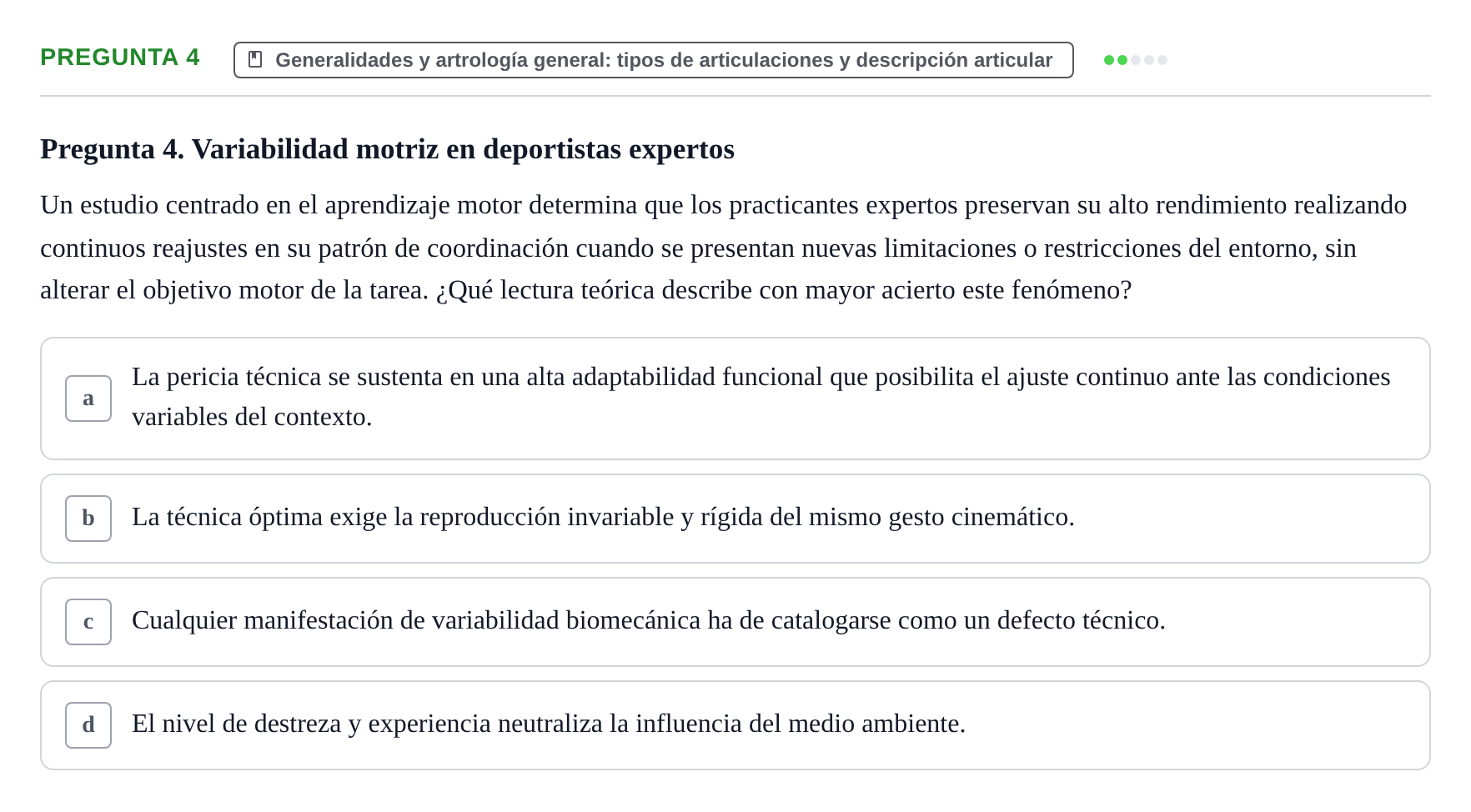 Enunciado: Pregunta 4