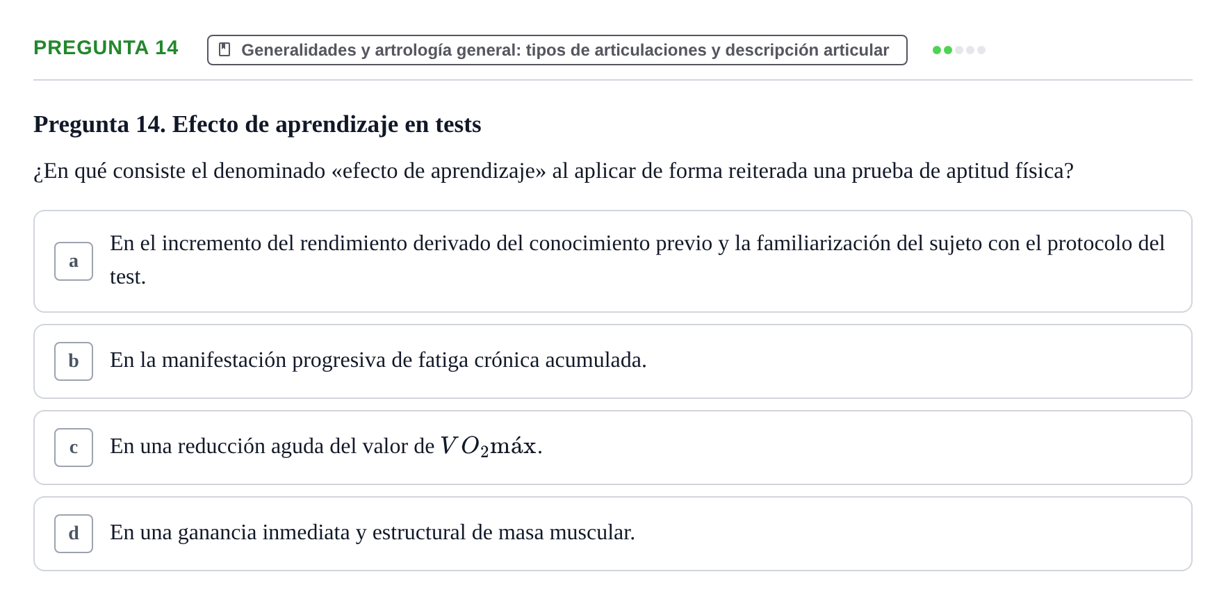 Enunciado: Pregunta 14