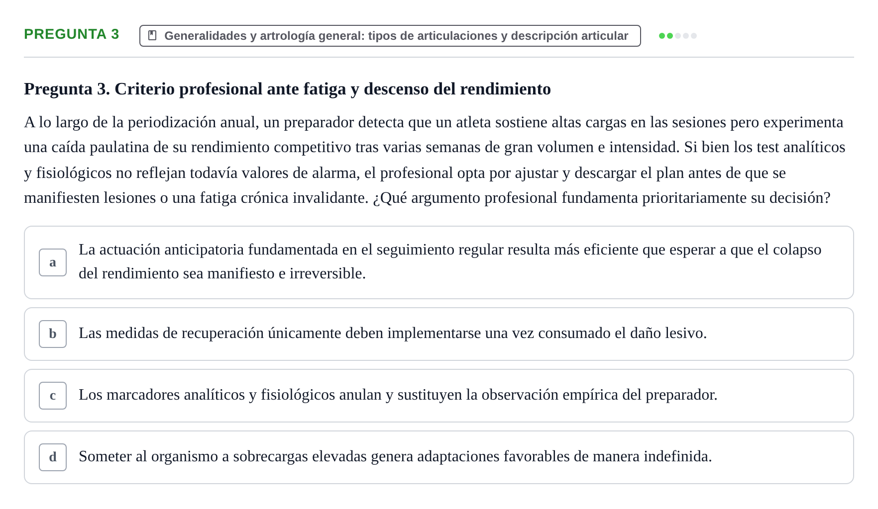 Enunciado: Pregunta 3