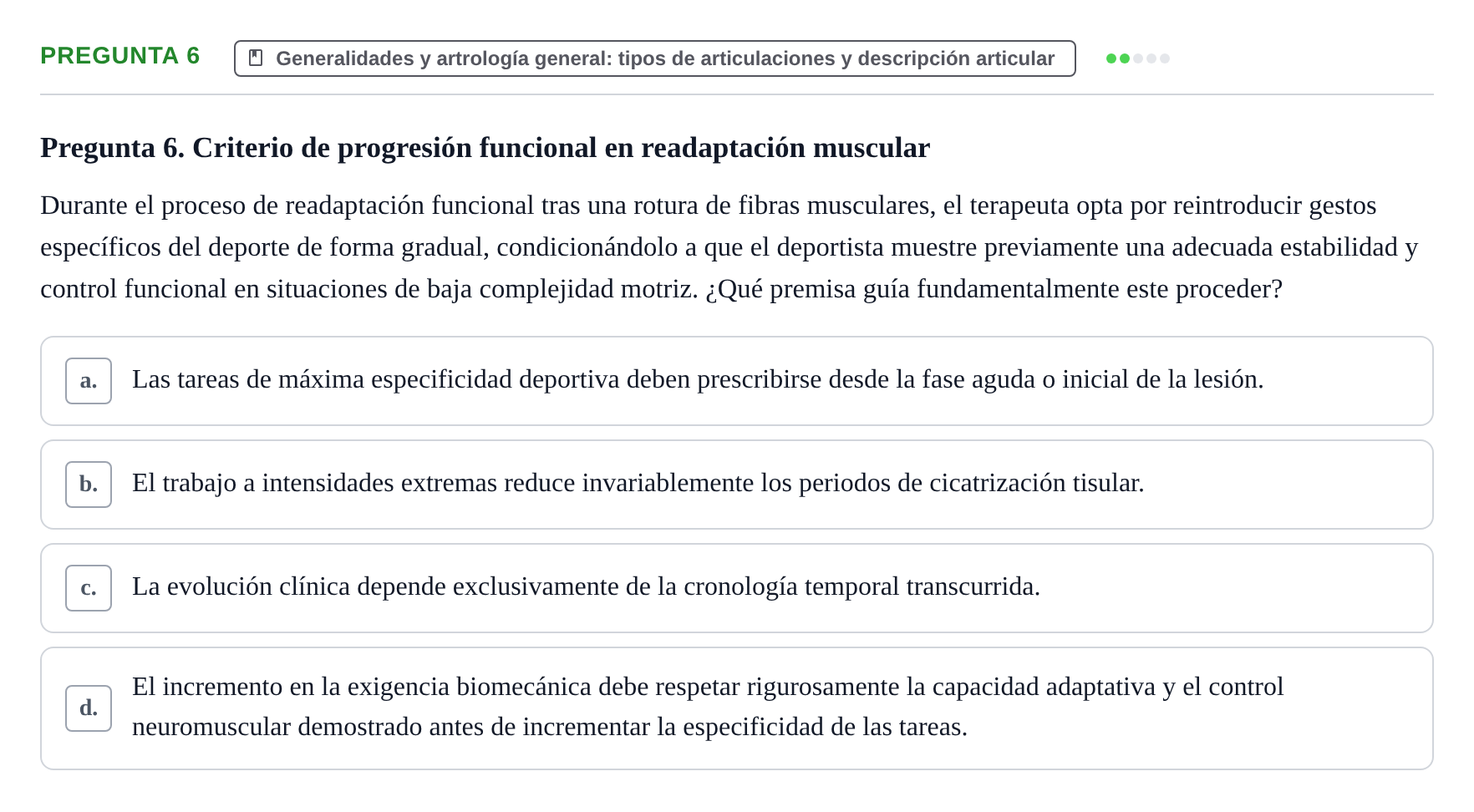 Enunciado: Pregunta 6