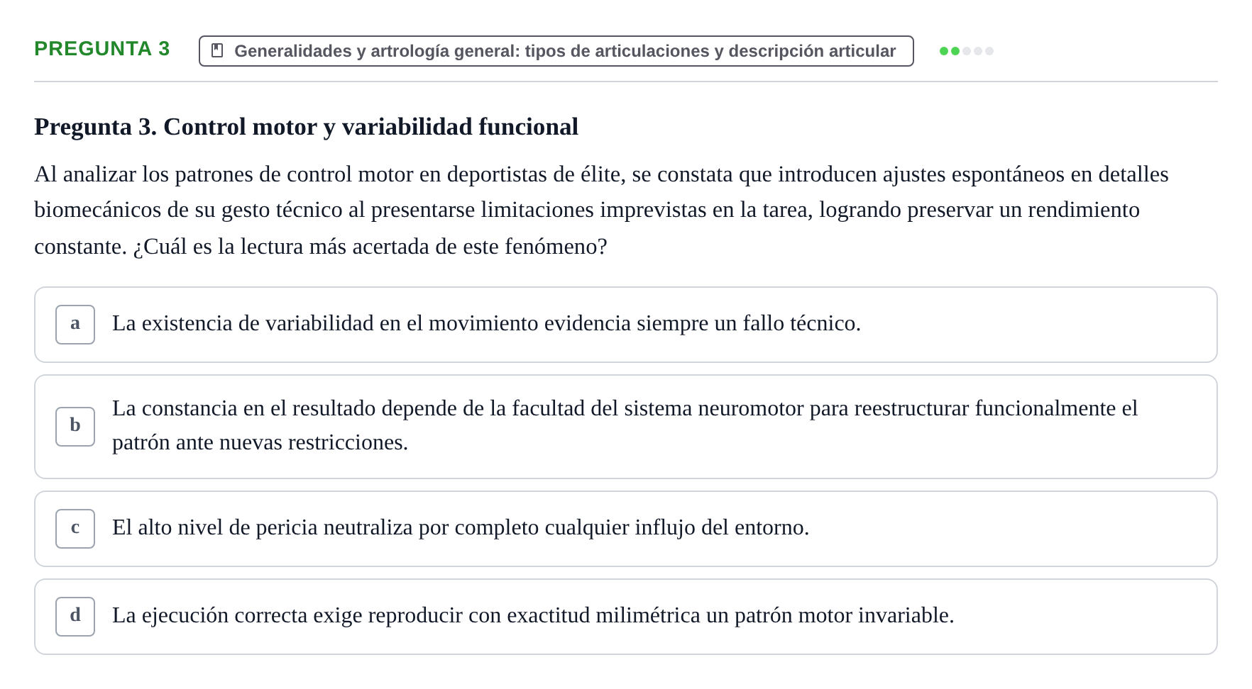 Enunciado: Pregunta 3