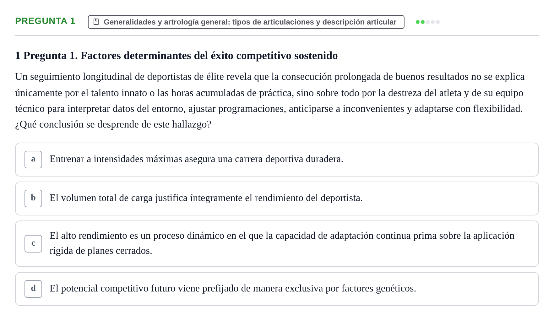 Enunciado: Pregunta 1