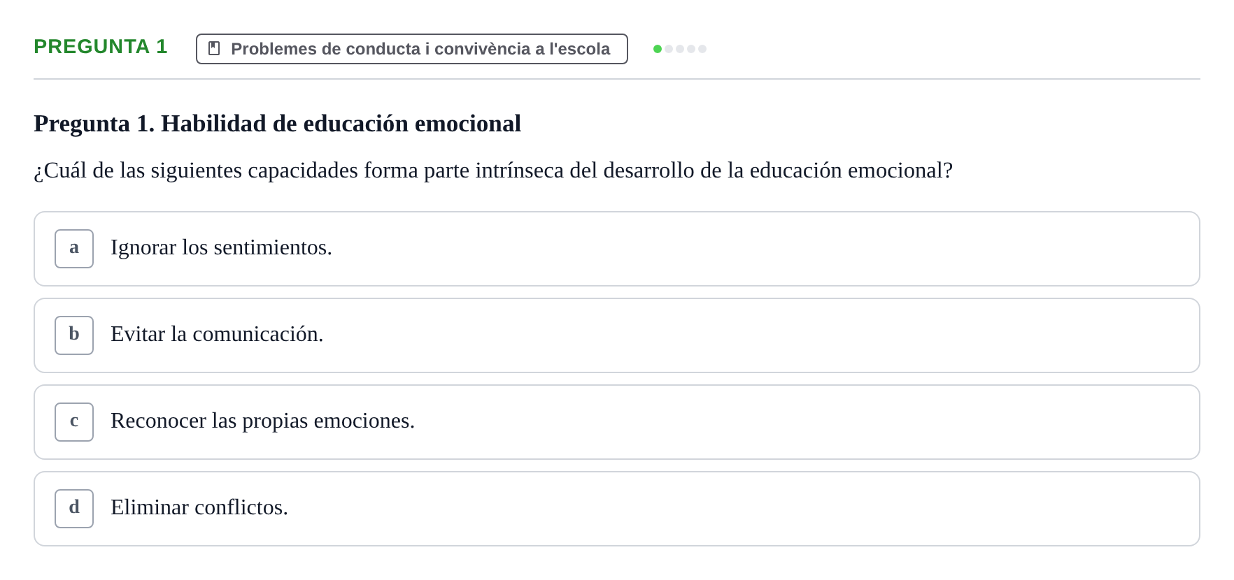 Enunciado: Pregunta 1