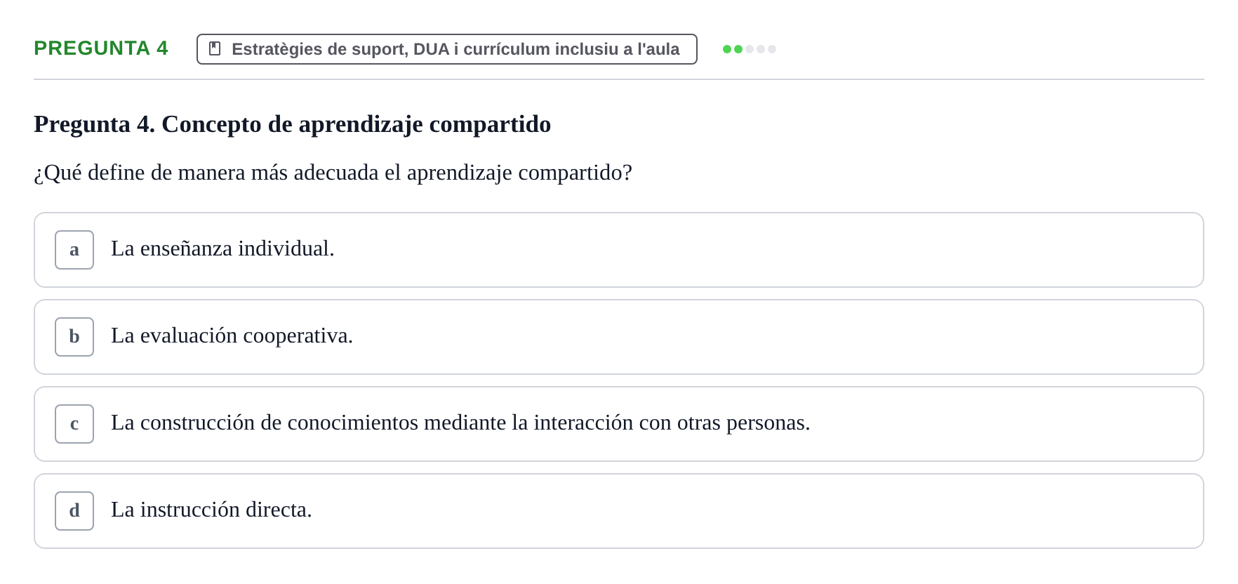 Enunciado: Pregunta 4
