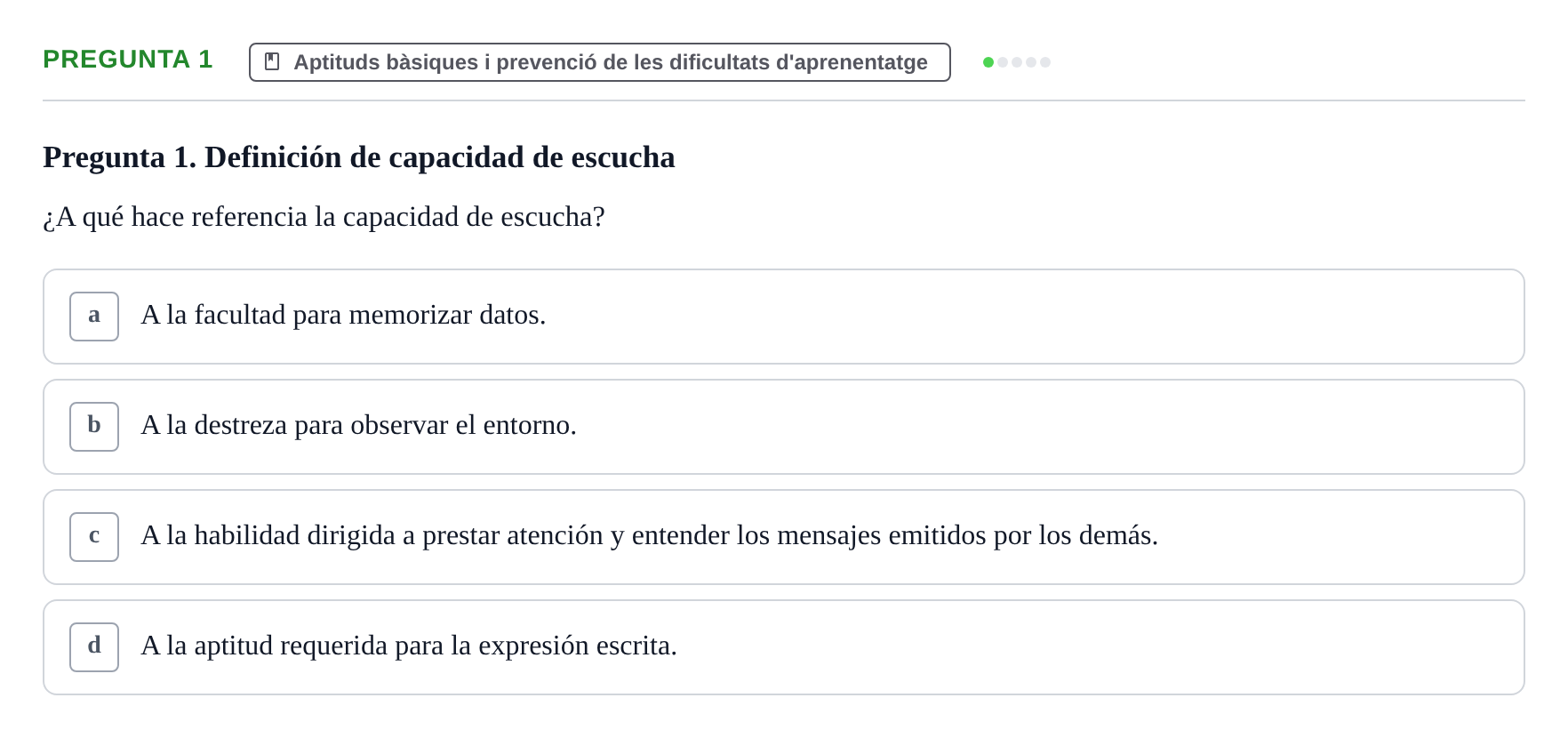 Enunciado: Pregunta 1