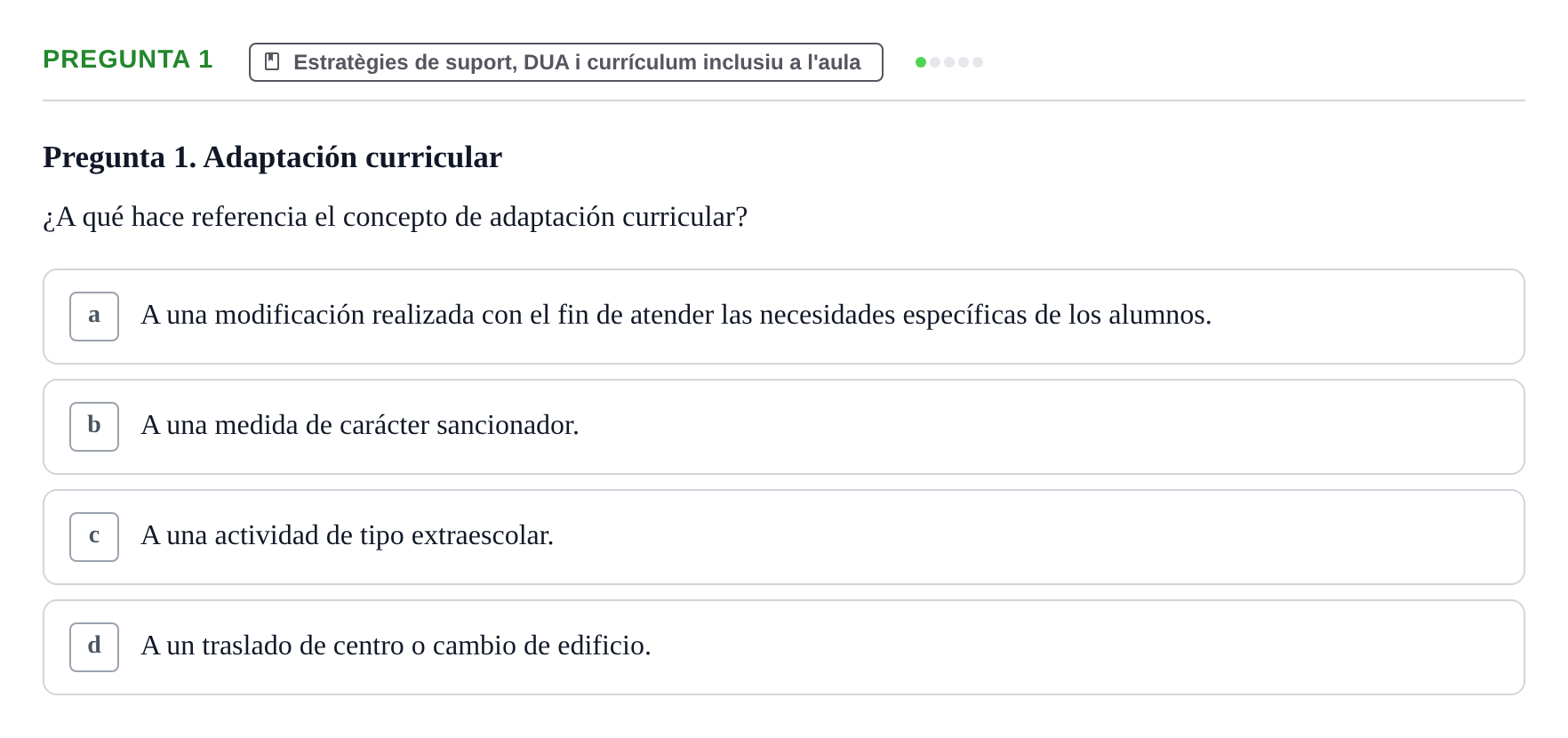 Enunciado: Pregunta 1