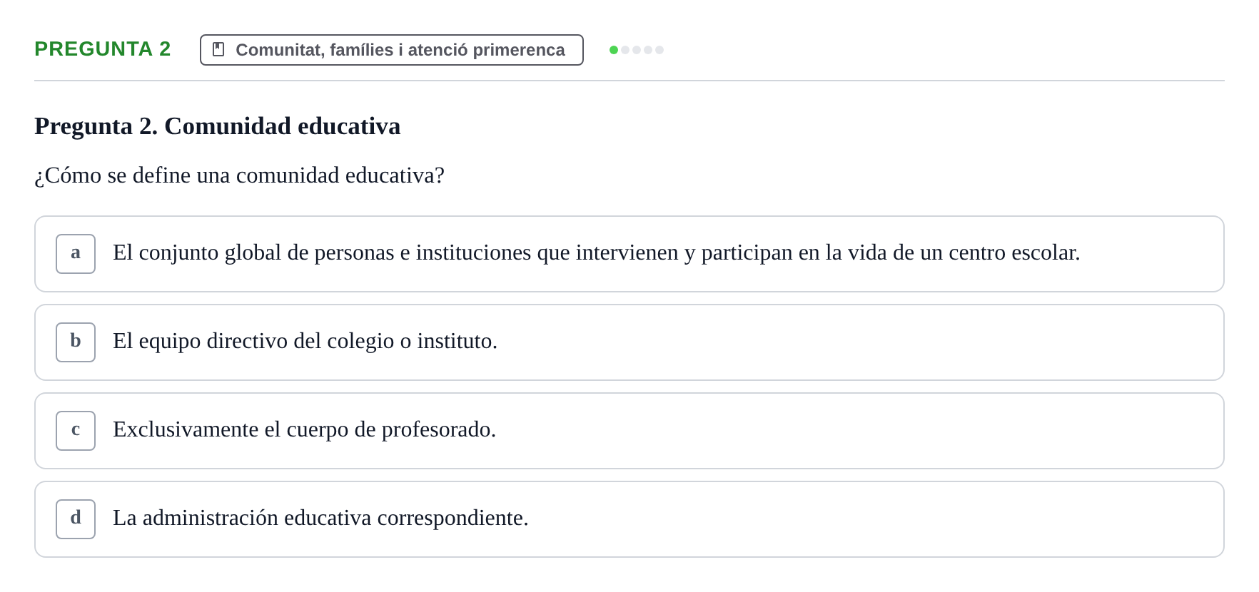 Enunciado: Pregunta 2