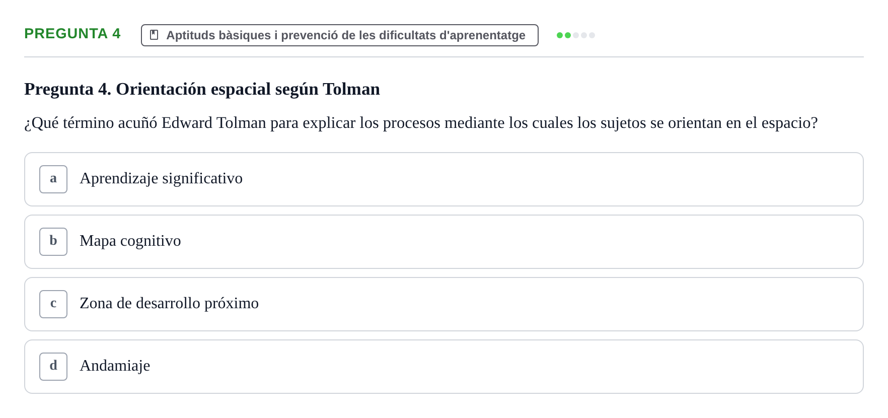 Enunciado: Pregunta 4