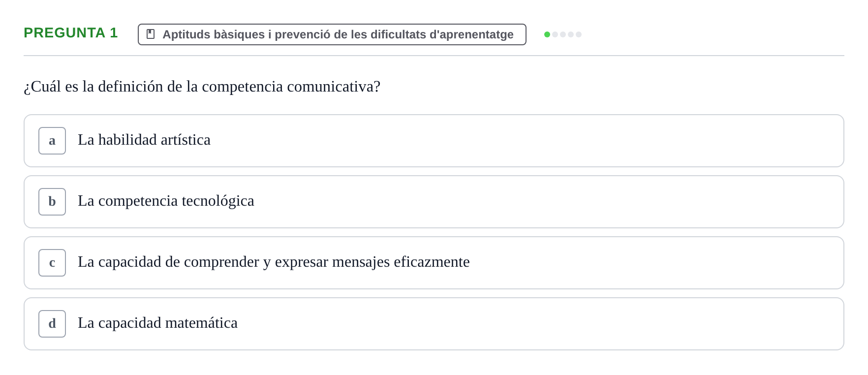 Enunciado: Pregunta 1