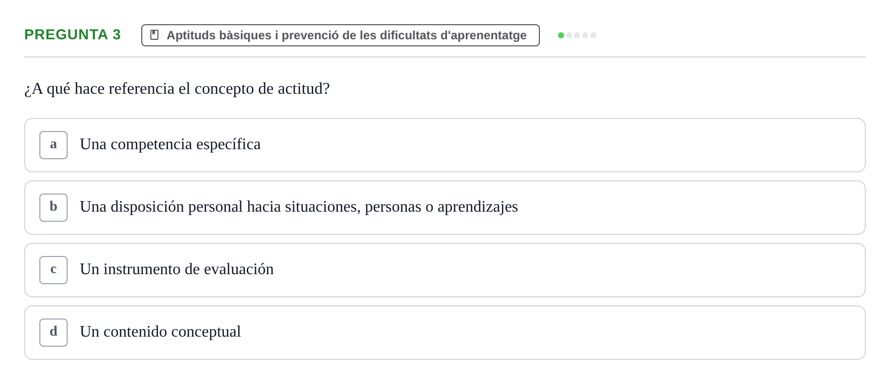 Enunciado: Pregunta 3