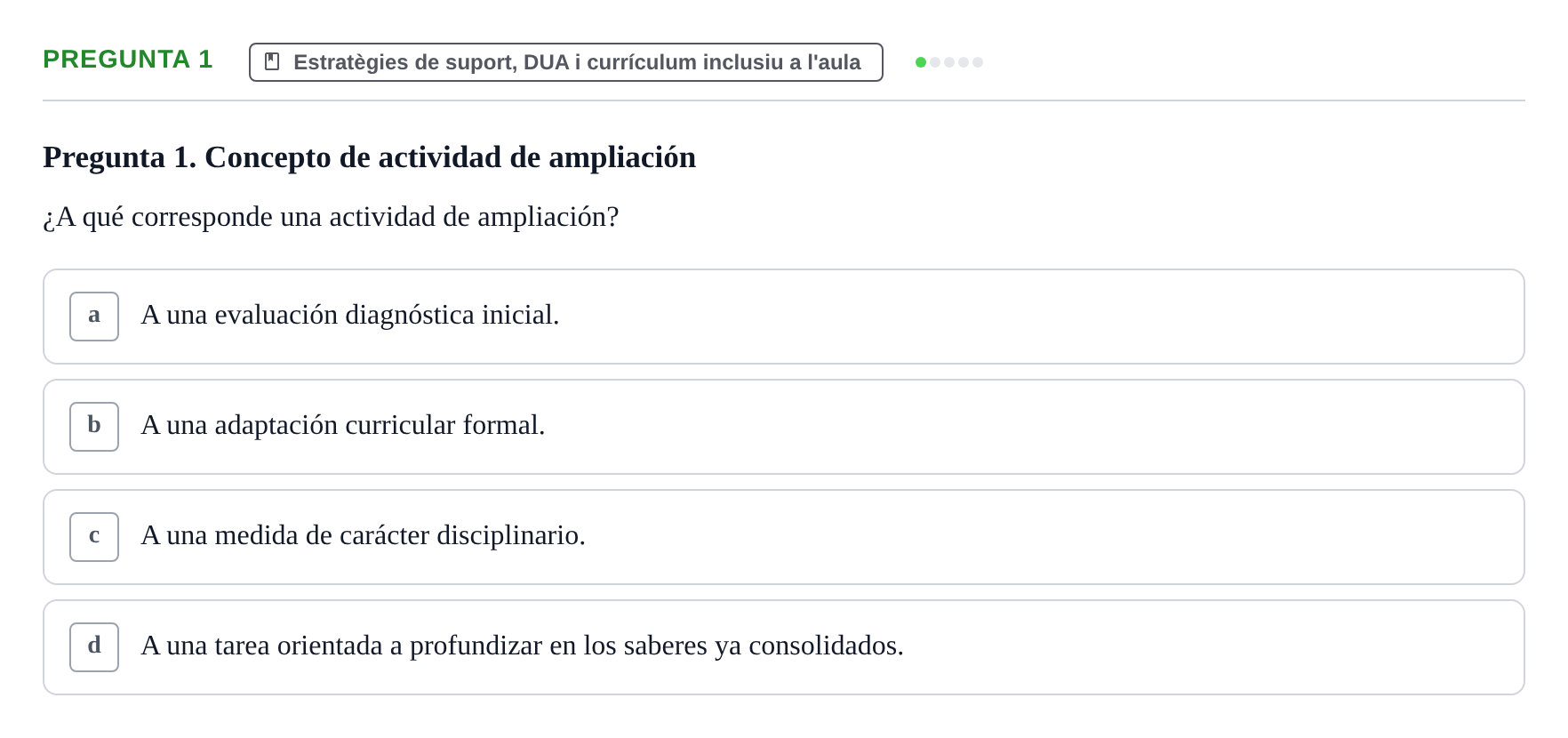 Enunciado: Pregunta 1