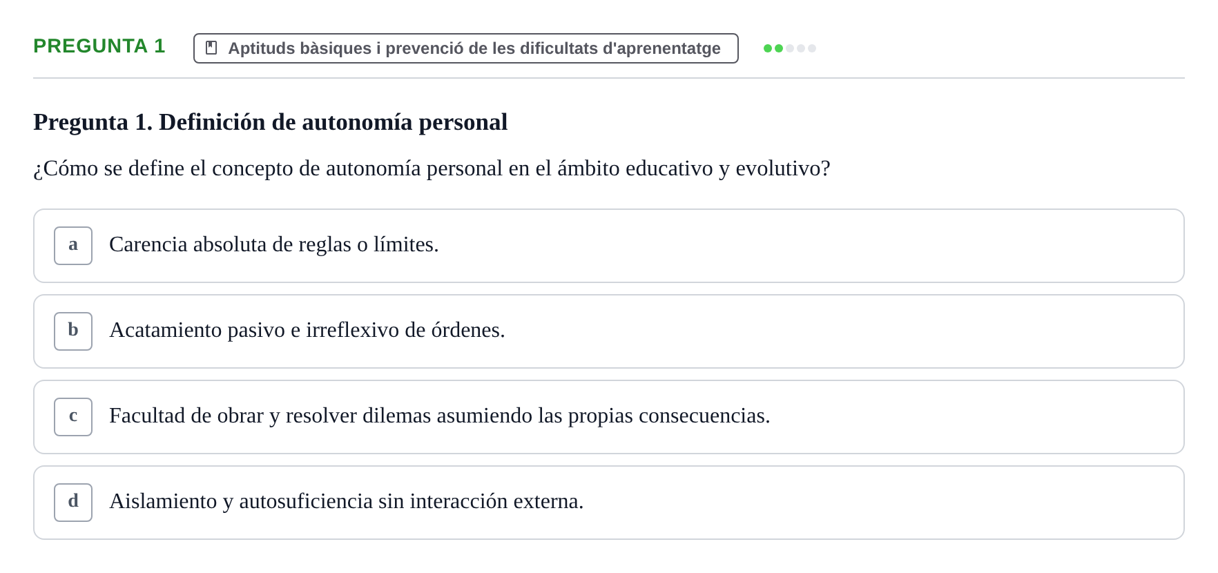 Enunciado: Pregunta 1