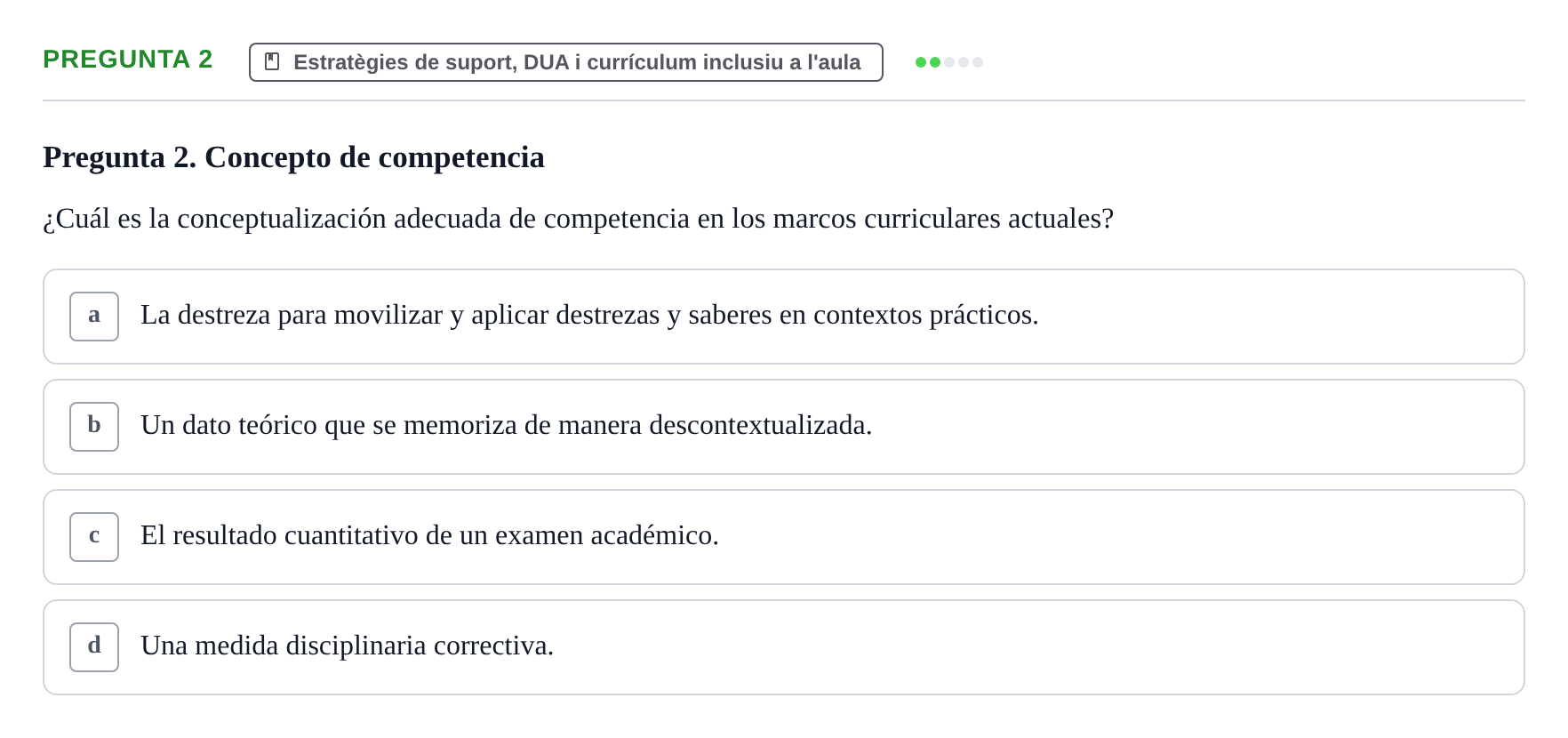 Enunciado: Pregunta 2