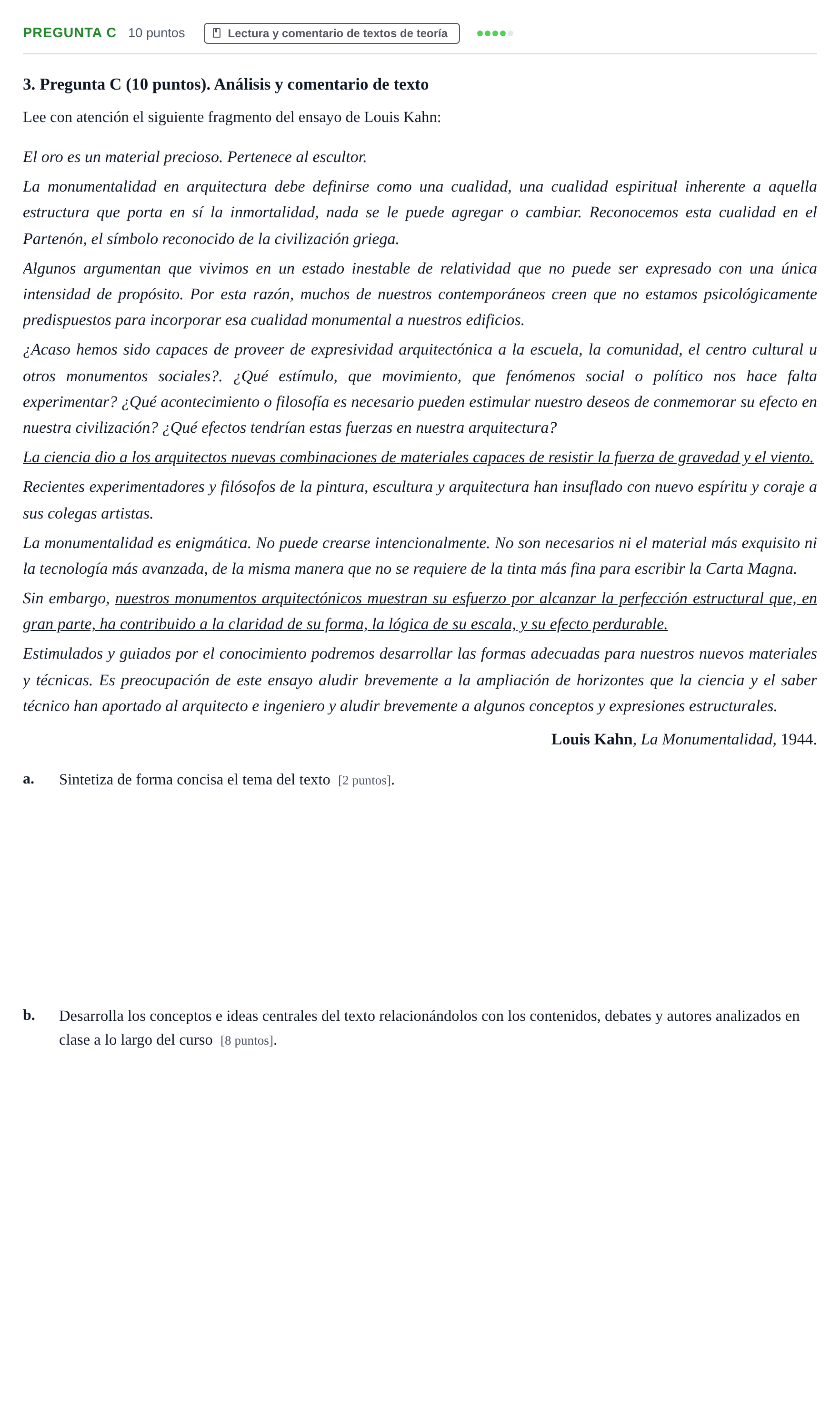 Enunciado: Pregunta C · Bases para la Teoría UPC Examen de Bases para la Teoría