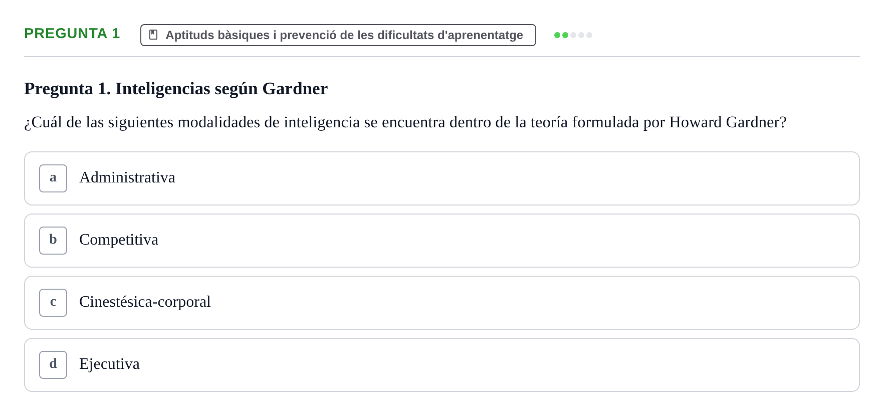 Enunciado: Pregunta 1