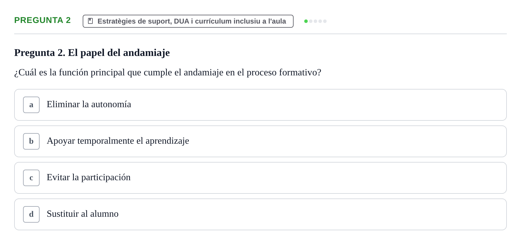 Enunciado: Pregunta 2