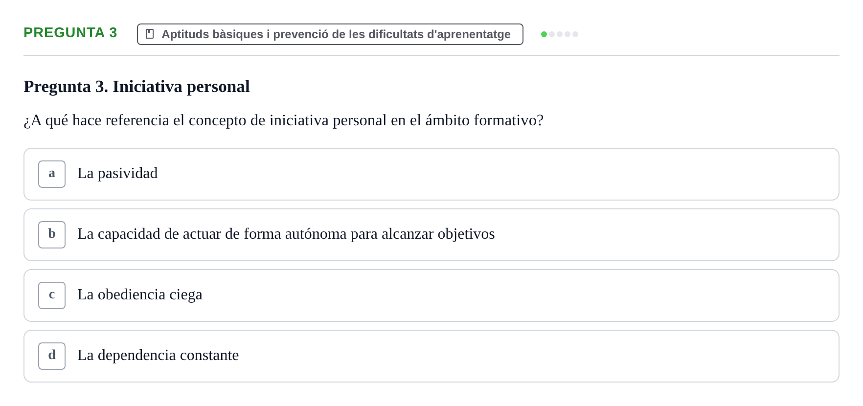 Enunciado: Pregunta 3