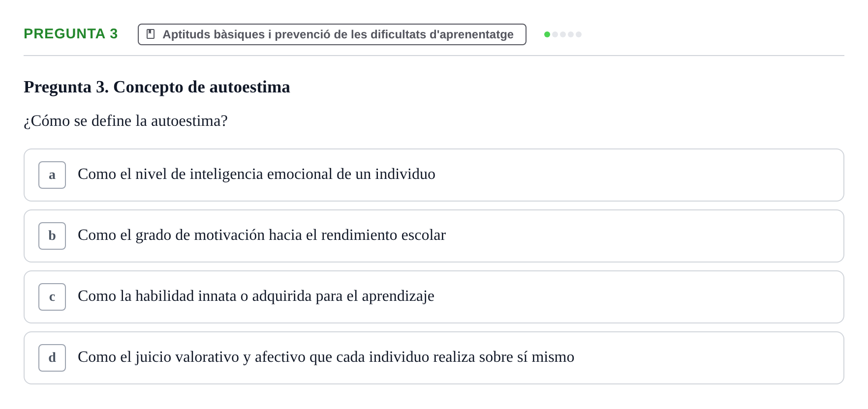 Enunciado: Pregunta 3