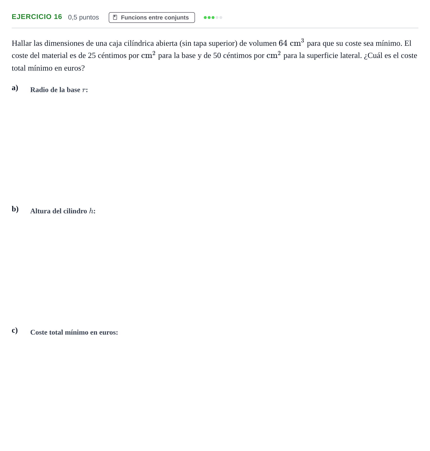 Enunciado: Problema 16 · Fonaments Matemàtics UPC 2016