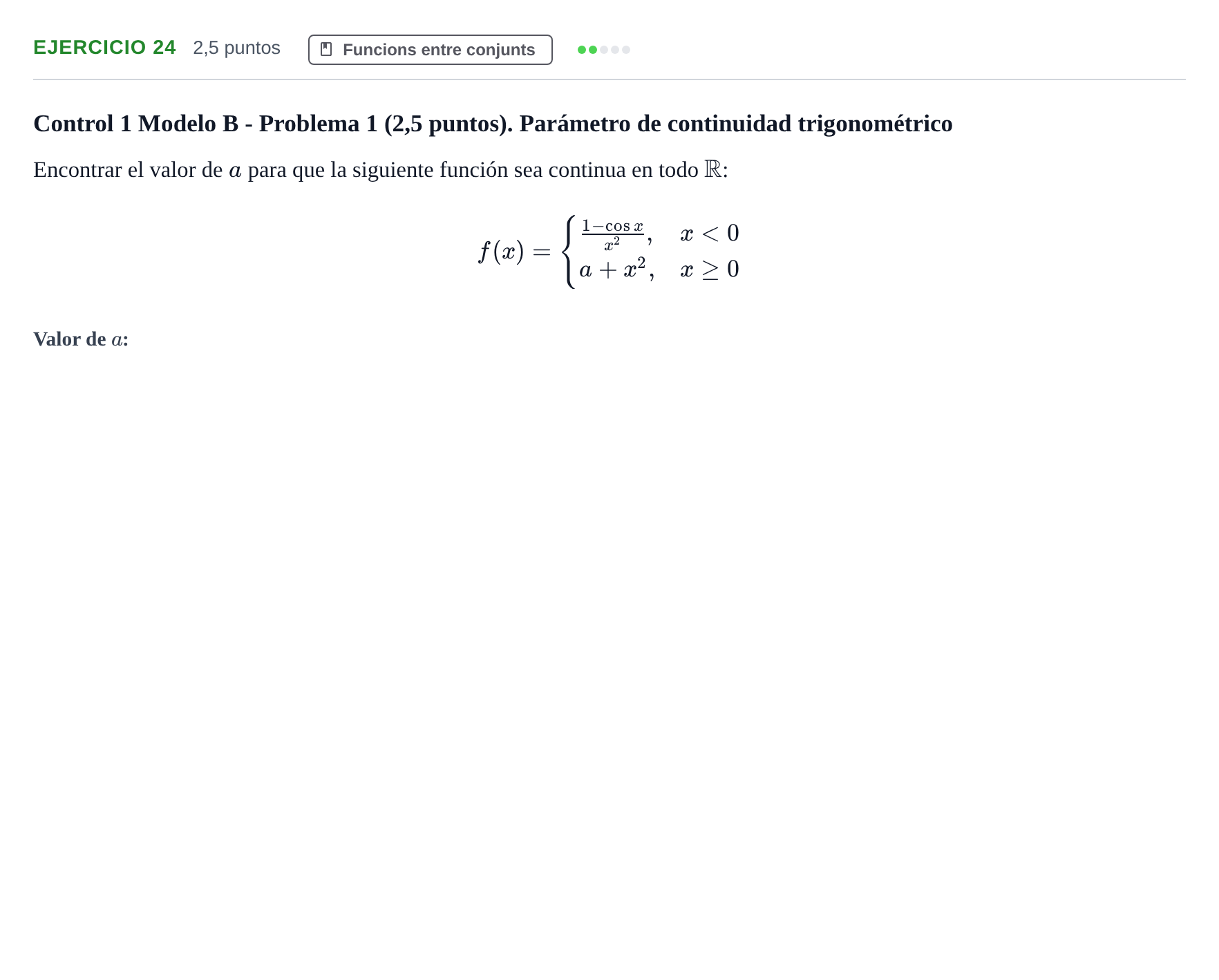 Enunciado: Problema 24 · Fonaments Matemàtics UPC 2016